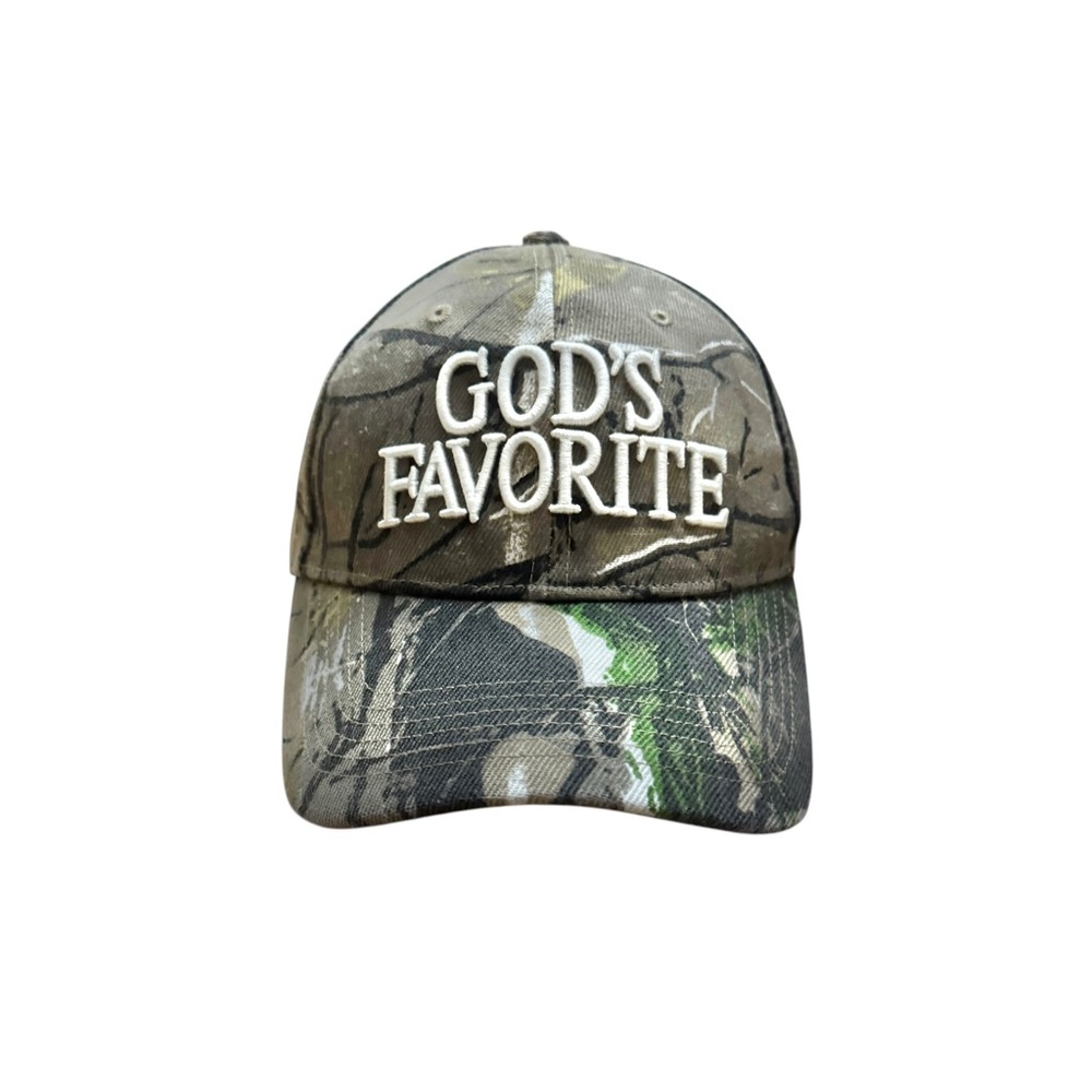 Camo God's Favorite Cap